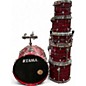 Used TAMA 6 Piece Starclassic PHANTASM OYSTER LACQUER Drum Kit thumbnail