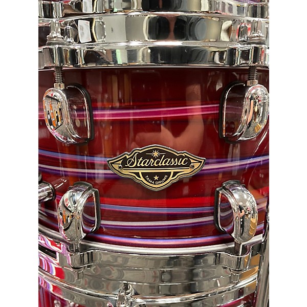 Used TAMA 6 Piece Starclassic PHANTASM OYSTER LACQUER Drum Kit