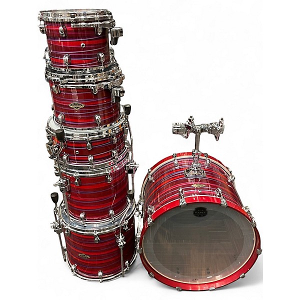 Used TAMA 6 Piece Starclassic PHANTASM OYSTER LACQUER Drum Kit