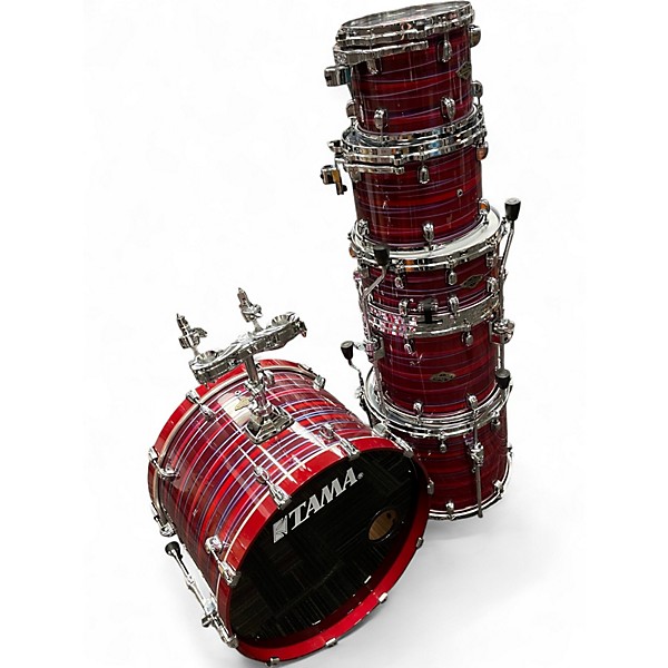 Used TAMA 6 Piece Starclassic PHANTASM OYSTER LACQUER Drum Kit