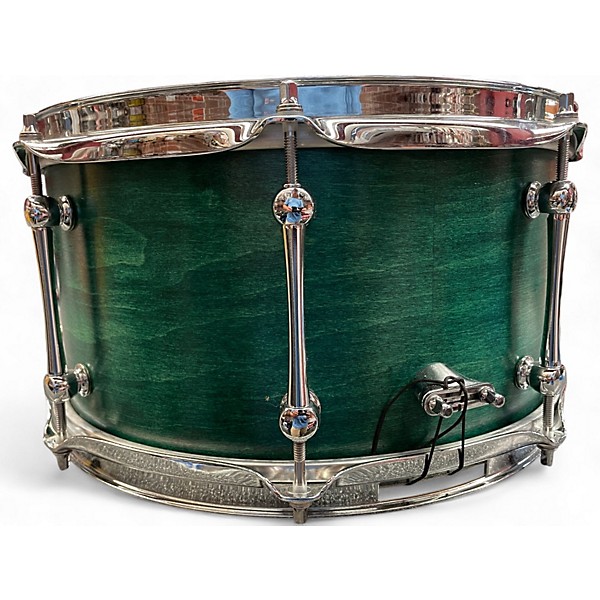 Used Kings Custom 7X13 EMERALD MAPLE/POPLAR Emerald Green Drum