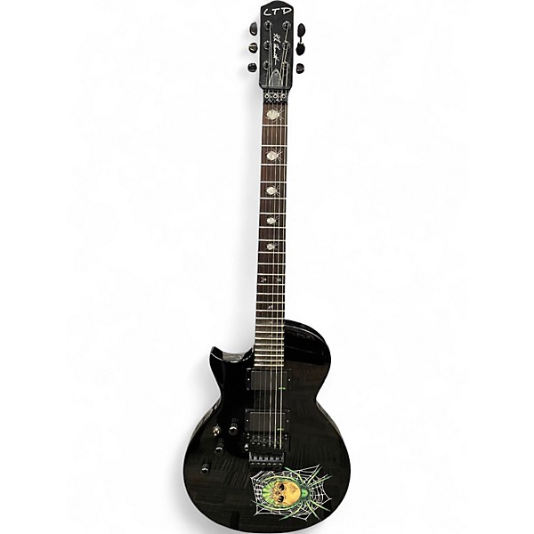 Used ESP LTD KH-3LH SPIDER Black Electric Guitar