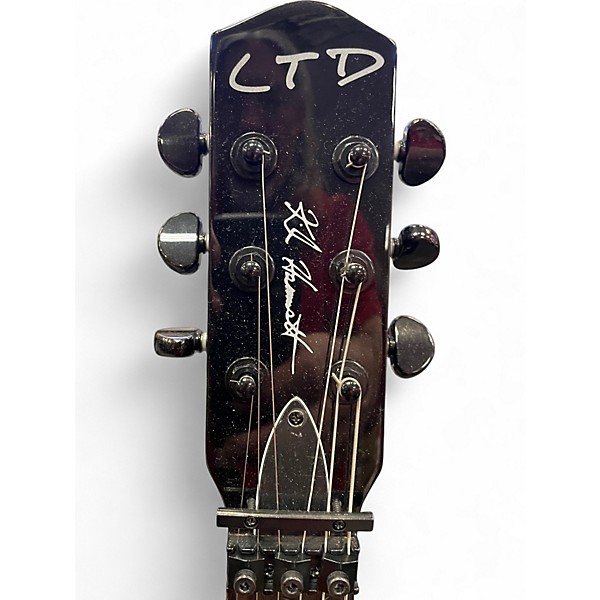 Used ESP LTD KH-3LH SPIDER Black Electric Guitar