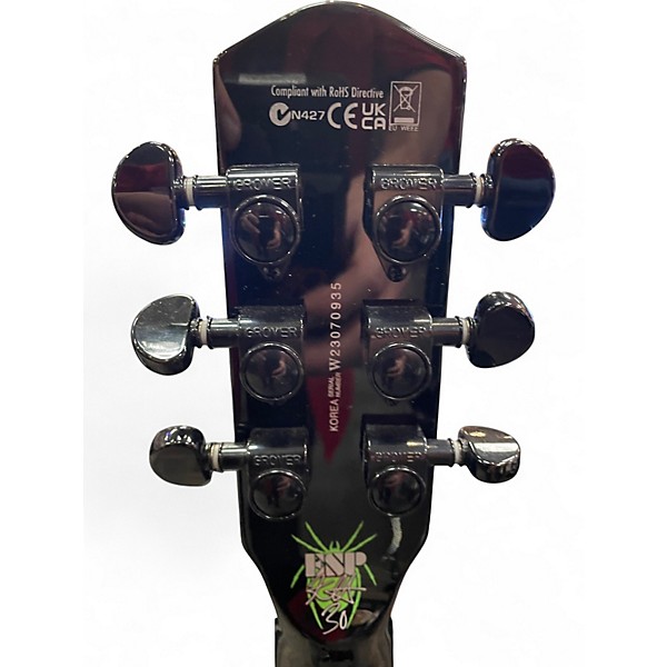 Used ESP LTD KH-3LH SPIDER Black Electric Guitar