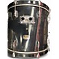 Vintage 1990s Pearl 7 Piece Export Black Drum Kit