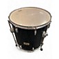 Vintage 1990s Pearl 7 Piece Export Black Drum Kit