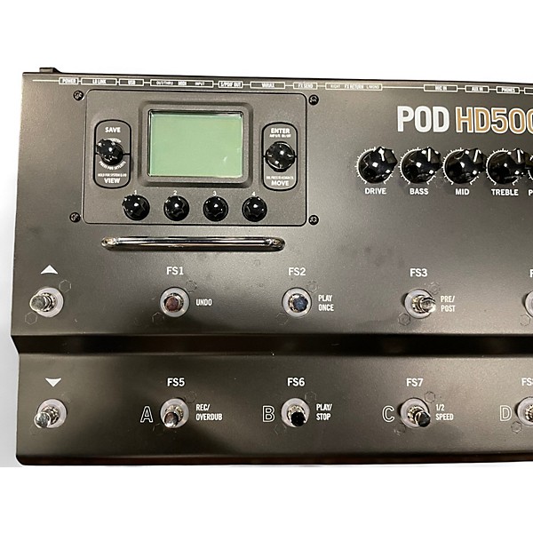Used Line 6 Pod HD500X Amp Modeler Effect Processor