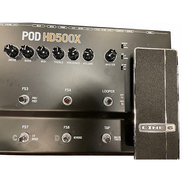 Used Line 6 Pod HD500X Amp Modeler Effect Processor