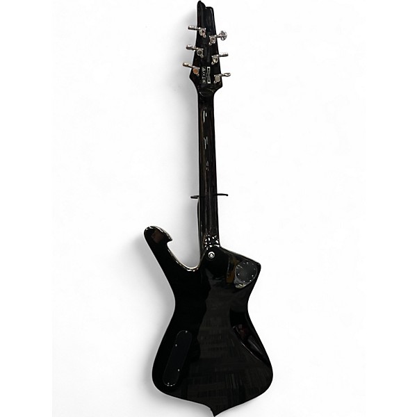 Used Ibanez  PS120 Paul Stanley Signature Iceman Black Solid Body Electric Guitar