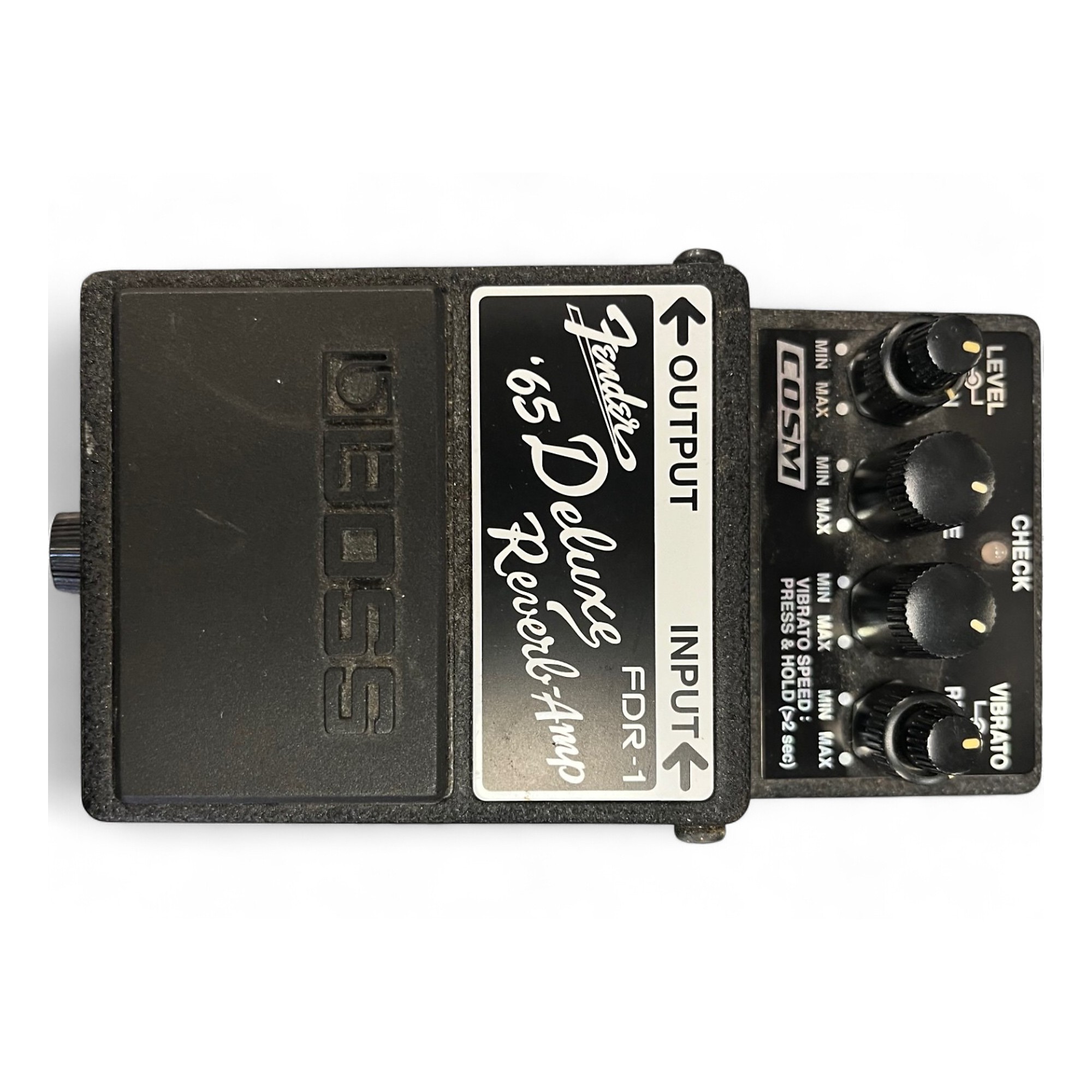 ギター BOSS Fender '65 Deluxe Reverb-Amp FDR-1 Boss FDR-1 Fender '65 Deluxe Reverb Amp Pedal | Reverb