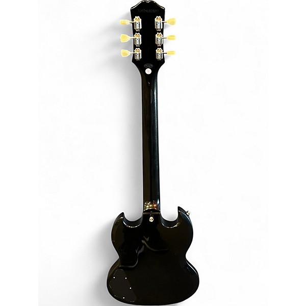 Used Epiphone SG Black Solid Body Electric Guitar Black