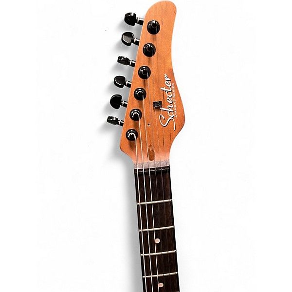 Used Schecter Guitar Research PT PURPLE BURST Solid Body Electric Guitar