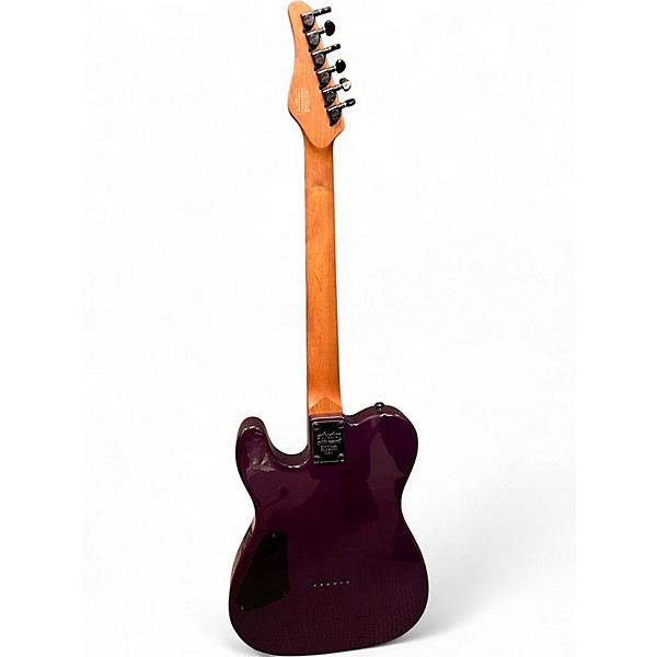 Used Schecter Guitar Research PT PURPLE BURST Solid Body Electric Guitar