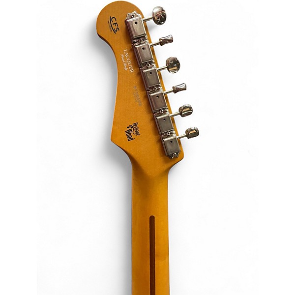 Used 2015 History Th Sv/R 3 Ts Heritage Wood Series Sunburst Solid Body Electric Guitar