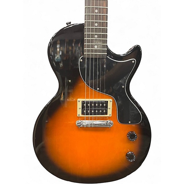 Used Epiphone Les Paul Junior Single Cut 2 Color Sunburst Solid Body Electric Guitar