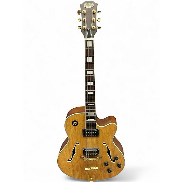 Used Stagg A300 Worn Brown Hollow Body Electric Guitar