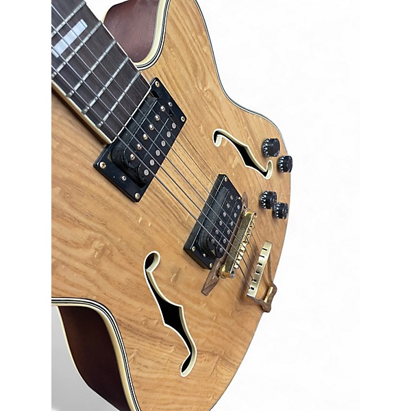 Used Stagg A300 Worn Brown Hollow Body Electric Guitar