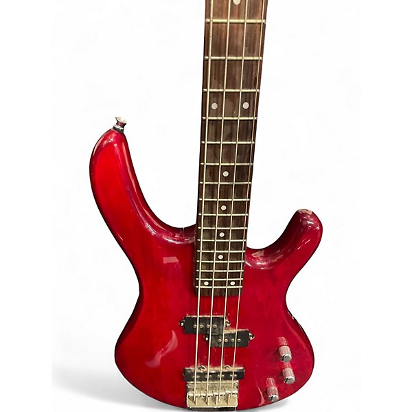 Used Arbor P STYLE BASS Crimson Red Trans Electric Bass Guitar