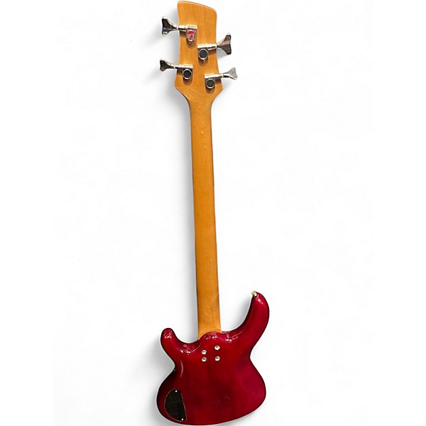 Used Arbor P STYLE BASS Crimson Red Trans Electric Bass Guitar