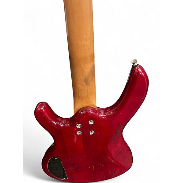 Used Arbor P STYLE BASS Crimson Red Trans Electric Bass Guitar