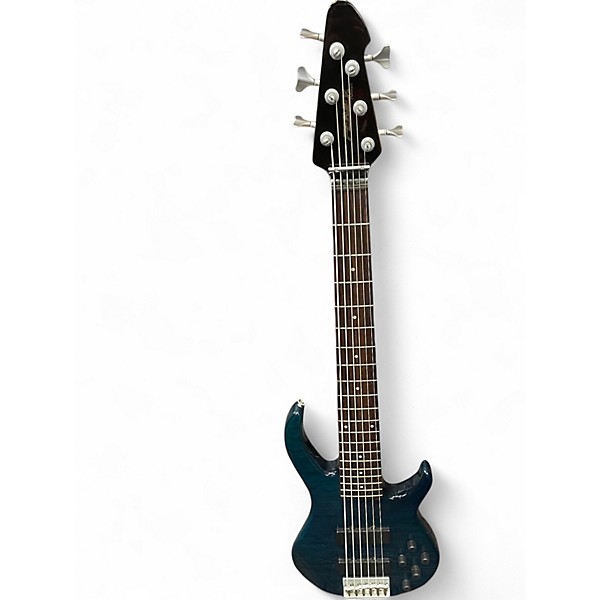 Used Peavey fury vi Blue Electric Bass Guitar