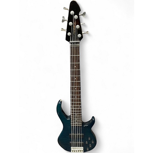 Used Peavey fury vi Blue Electric Bass Guitar