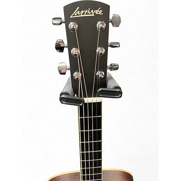 Used Larrivee OM03R Natural Acoustic Electric Guitar
