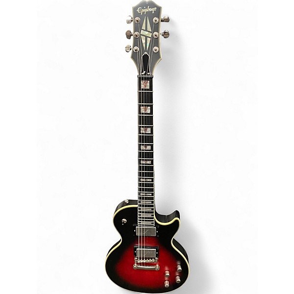 Used Epiphone Les Paul Custom Prophecy Red Burst Solid Body Electric Guitar
