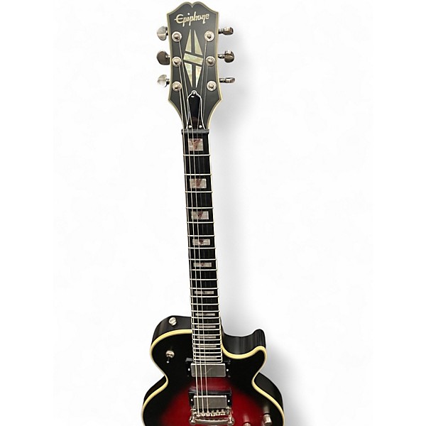 Used Epiphone Les Paul Custom Prophecy Red Burst Solid Body Electric Guitar