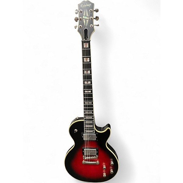 Used Epiphone Les Paul Custom Prophecy Red Burst Solid Body Electric Guitar