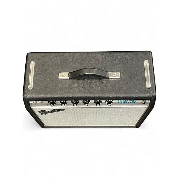 Used Fender 1968 Custom Princeton Reverb 12W 1x10 Tube Guitar Combo Amp