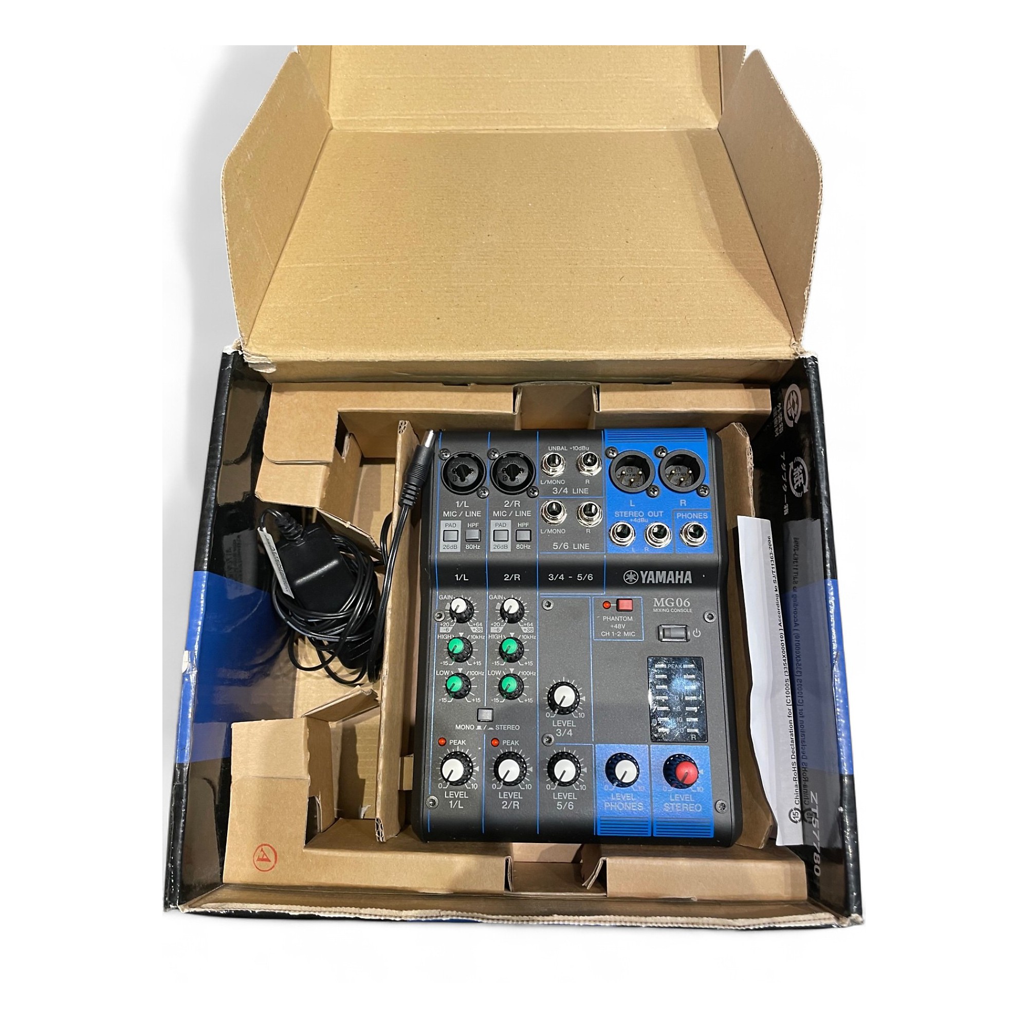 【未開封】YAMAHA　MG06 Yamaha MG06 Mixer | FrontEndAudio.com