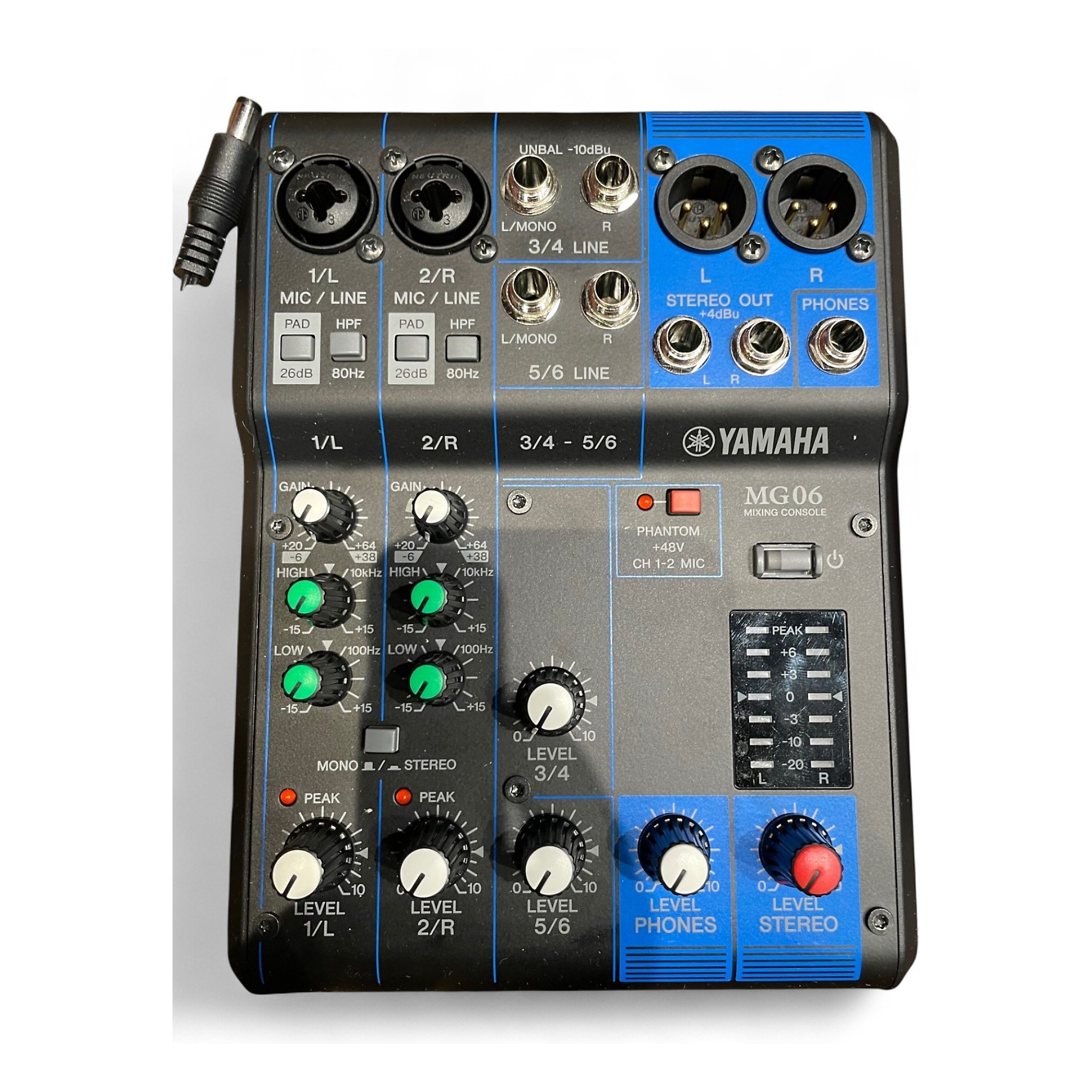 【未開封】YAMAHA　MG06 Used Yamaha MG06 Unpowered Mixer | Guitar Center