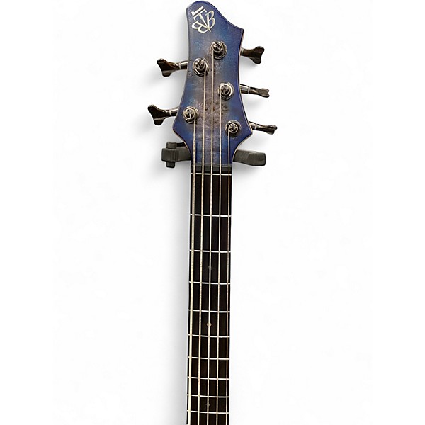 Used Ibanez BTB845 Blue Electric Bass Guitar