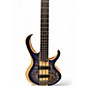 Used Ibanez BTB845 Blue Electric Bass Guitar