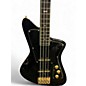 Used 2025 Baum Wingman Bass Black and Gold Electric Bass Guitar