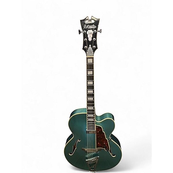 Used D'Angelico EXL-1 Ocean Turquoise Hollow Body Electric Guitar Ocean Turquoise Hollow Body Electric Guitar