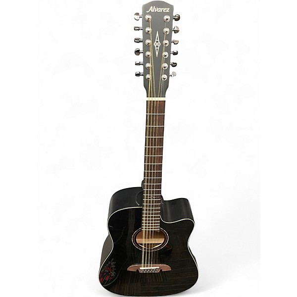 ODEA A12 12㌅ Alvarez AD60CE 12-String Dreadnought Acoustic-Electric