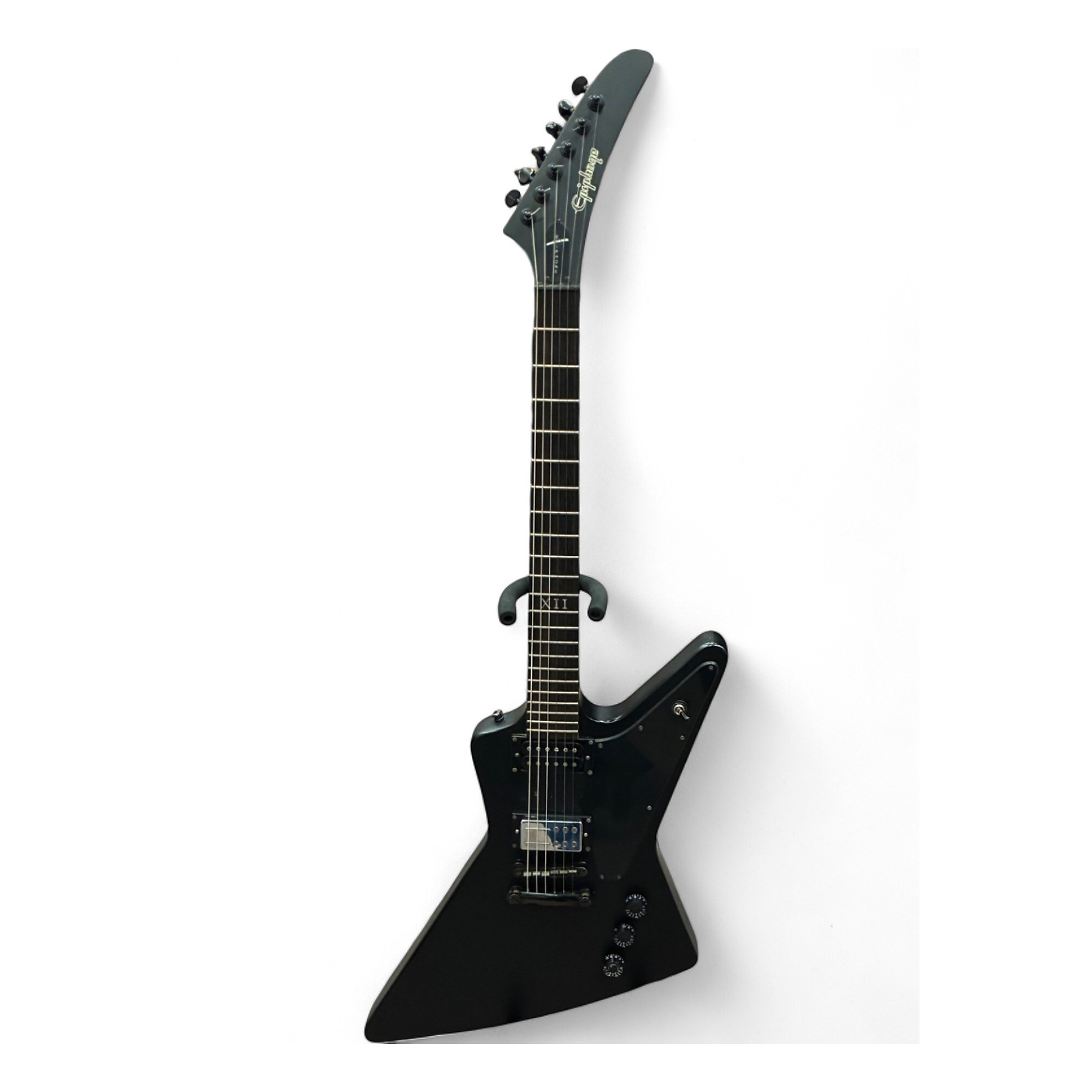 【美品】 EPIPHONE GOTHIC 1958 EXPLORE ギター Used Epiphone Gothic 1958 Explorer Satin Black Solid Body