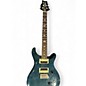 Used PRS SE Custom 24 Blue Solid Body Electric Guitar thumbnail