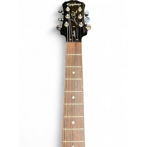 Used Epiphone Les Paul Studio Black Solid Body Electric Guitar