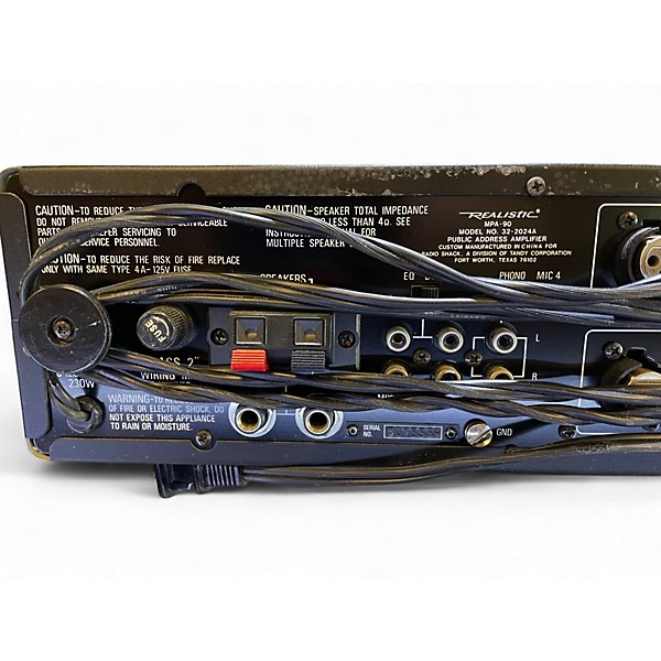 Used Realistic mpa 90 Power Amp
