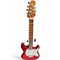 Used Ernie Ball Music Man Cutlass Trans Red Solid Body Electric Guitar thumbnail