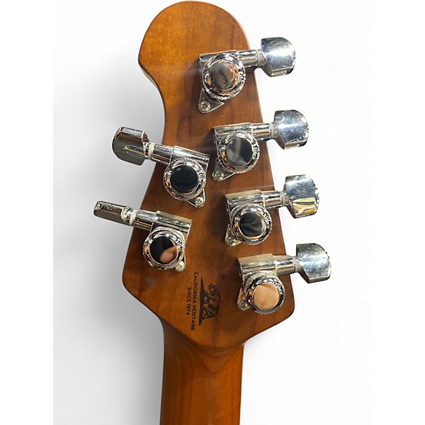 Used Ernie Ball Music Man Cutlass Trans Red Solid Body Electric Guitar