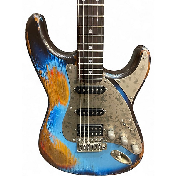 Used Paoletti Guitars stratospheric heavy relic blue Solid Body Electric Guitar