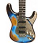 Used Paoletti Guitars stratospheric heavy relic blue Solid Body Electric Guitar