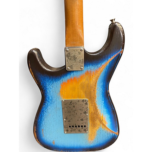Used Paoletti Guitars stratospheric heavy relic blue Solid Body Electric Guitar