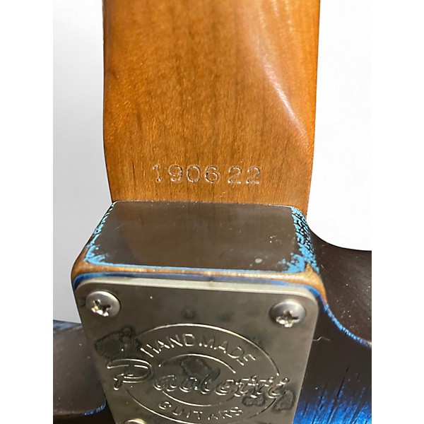 Used Paoletti Guitars stratospheric heavy relic blue Solid Body Electric Guitar