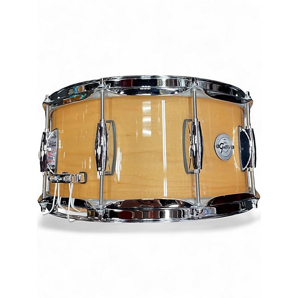 Used Gretsch Drums 14X6 Silver Series Natural Drum