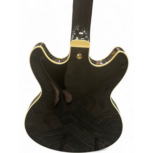 Used Ibanez AS93SP Artcore Black Hollow Body Electric Guitar